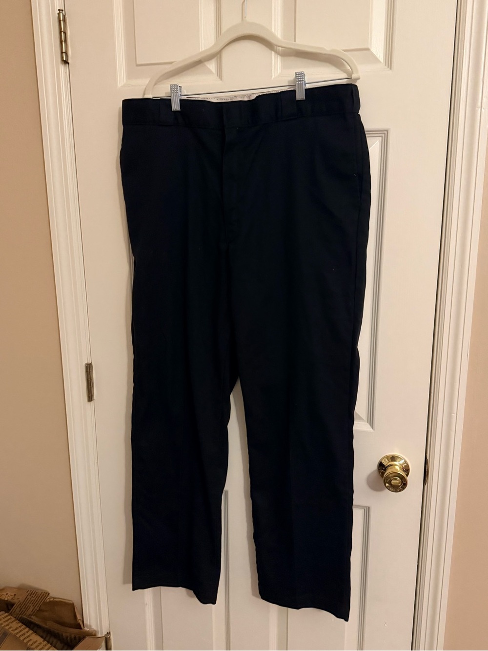 Men's Black Dickies 874 Original Fit Pants 38x32